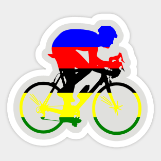 Bike Stripes World Road Race Champion Sticker